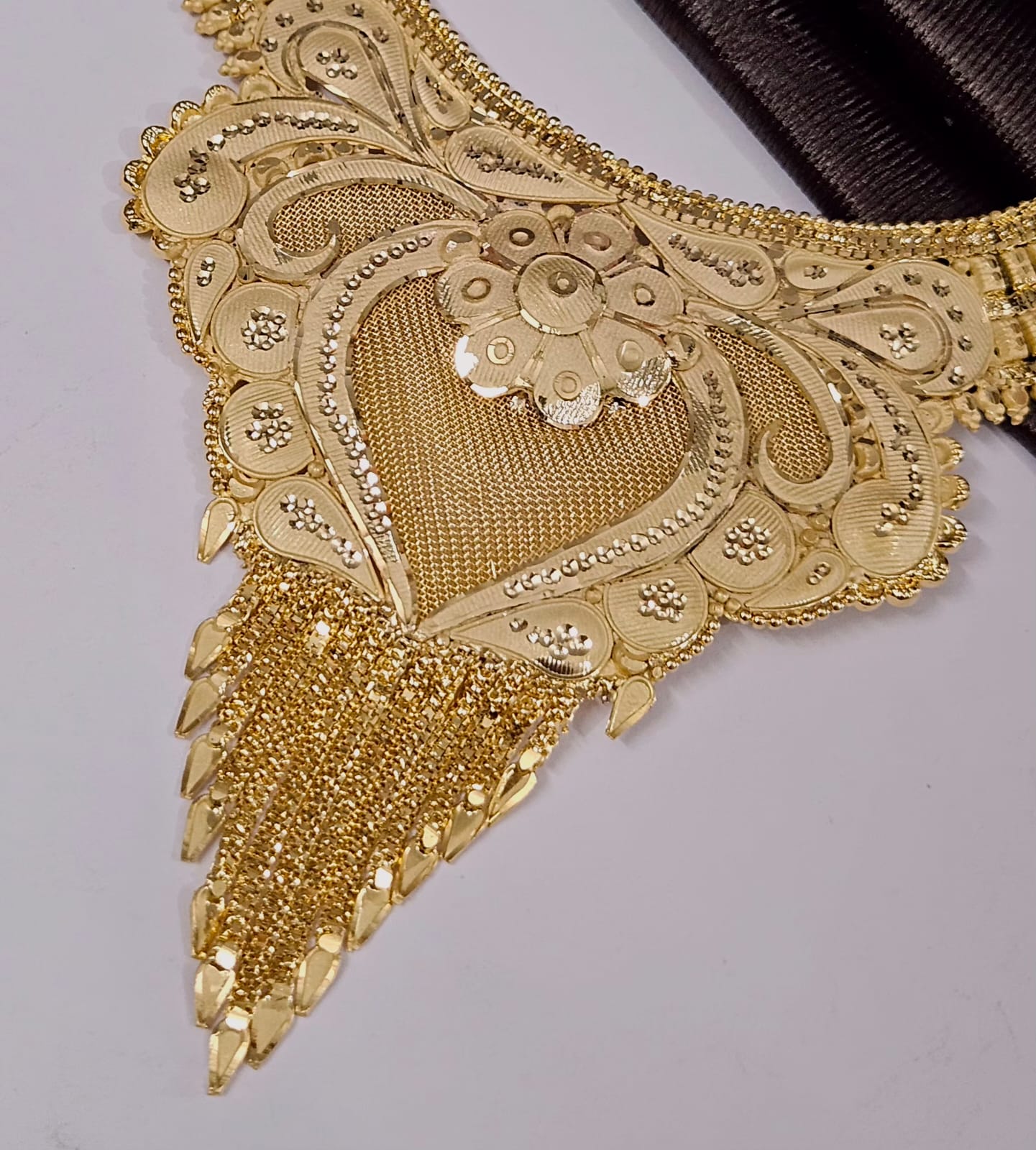 Fine Gold Plated Necklace Set -Code 007