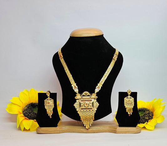Maharani Elegance Gold Necklace - Code V003