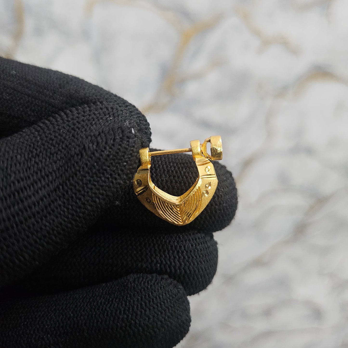 18k Gold plated V-Shape Bali
