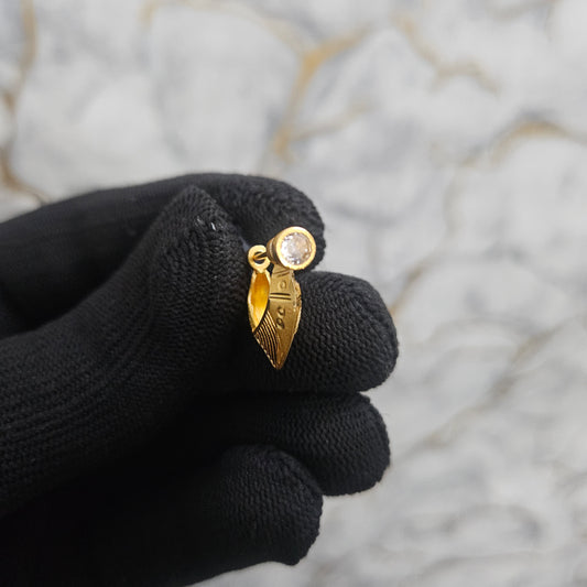 18k Gold plated V-Shape Bali