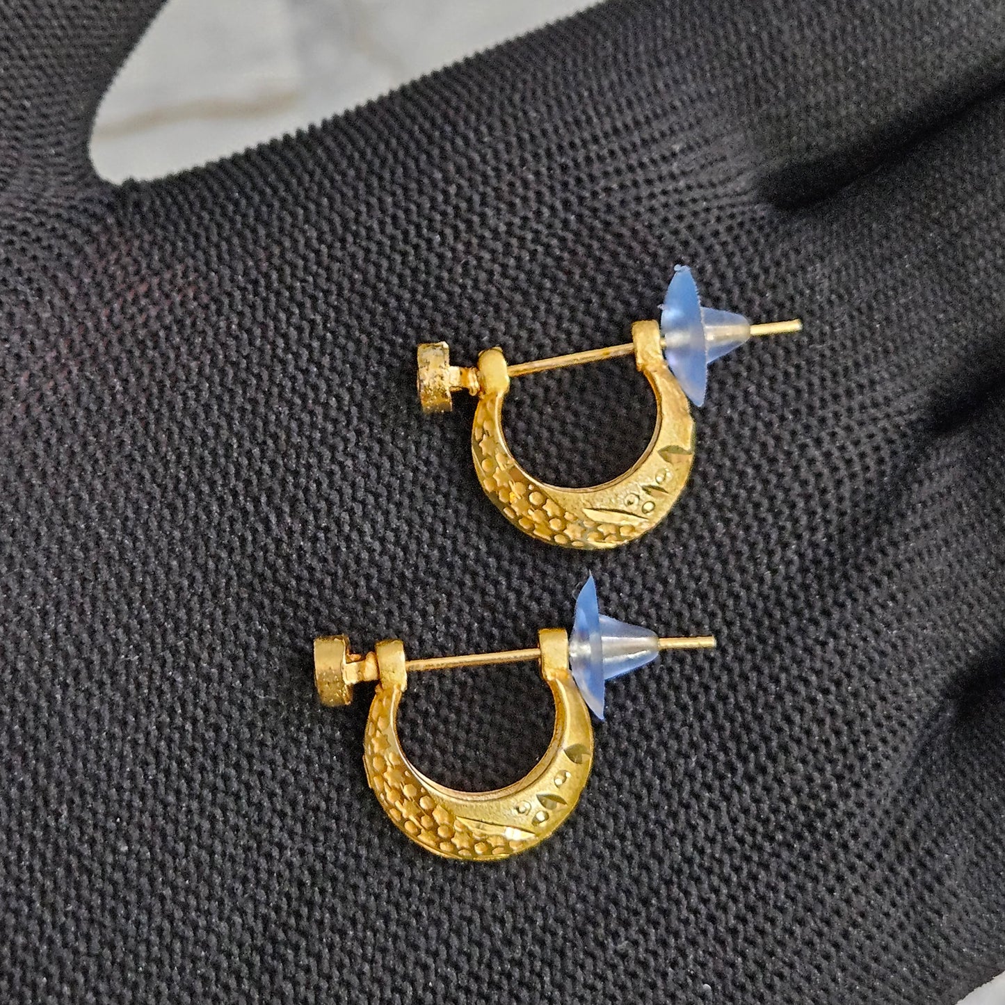 18k Gold Plated Dotted Bali
