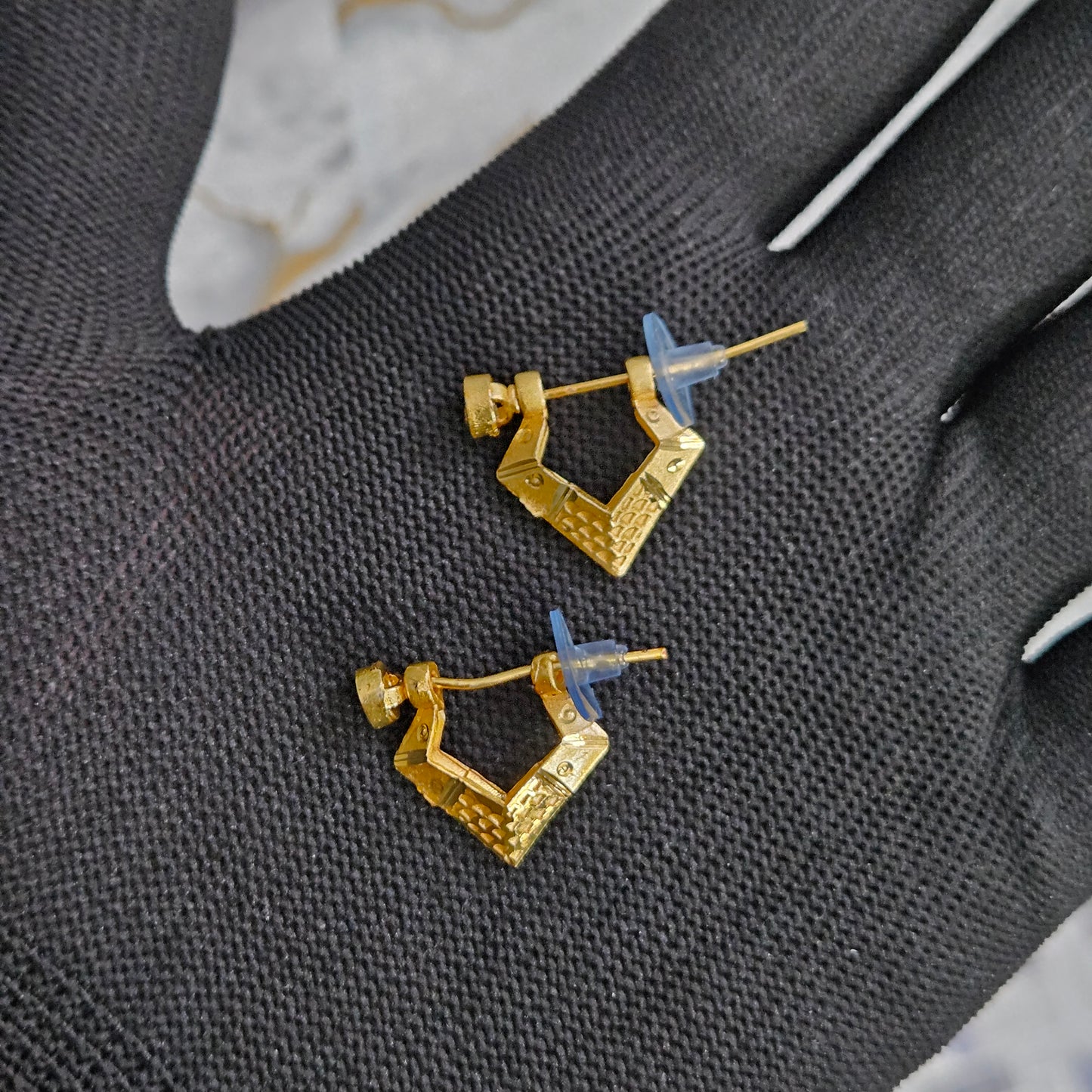 18k Gold Plated Geometric Bali