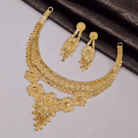 Imperial Gold Polish Heritage Necklace Set - Code 001