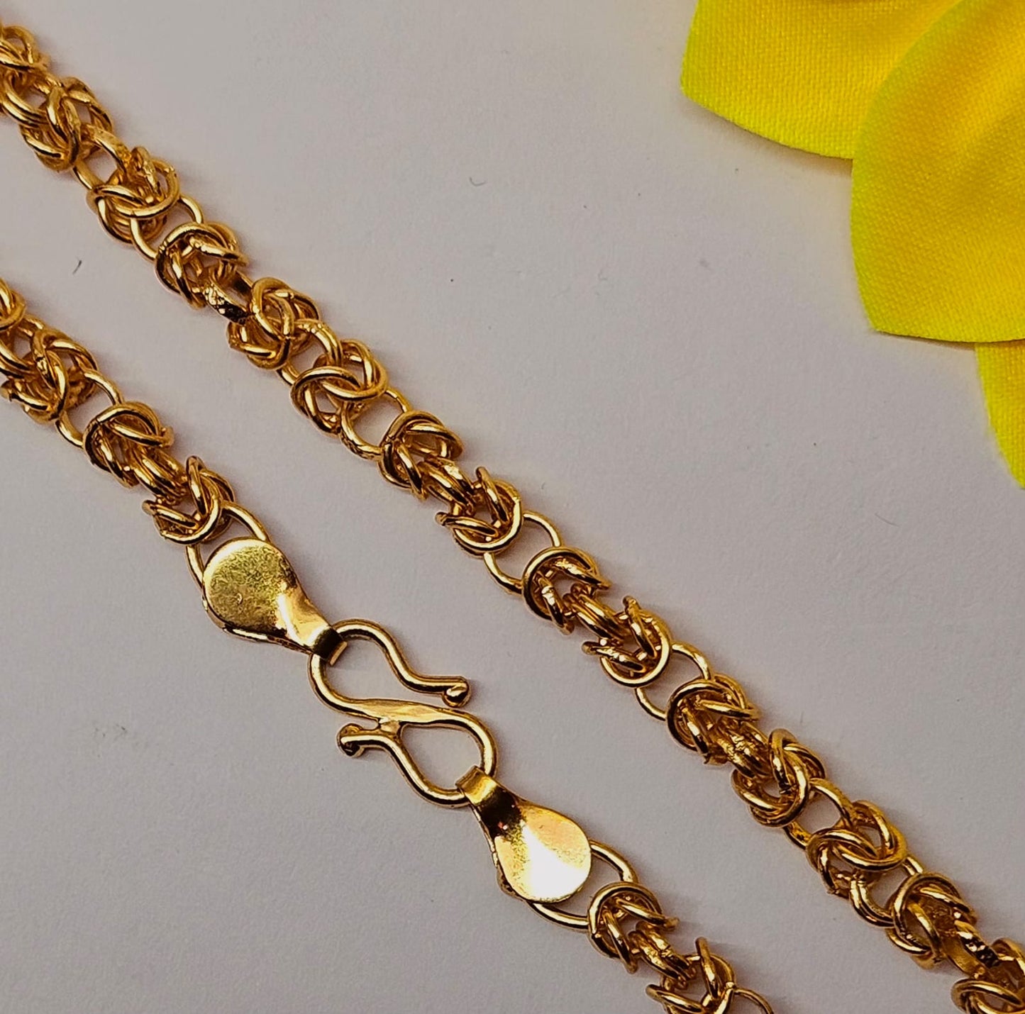 Excellent Design Fancy Design High-Quality Gold Plated Chain for Men - Code V011