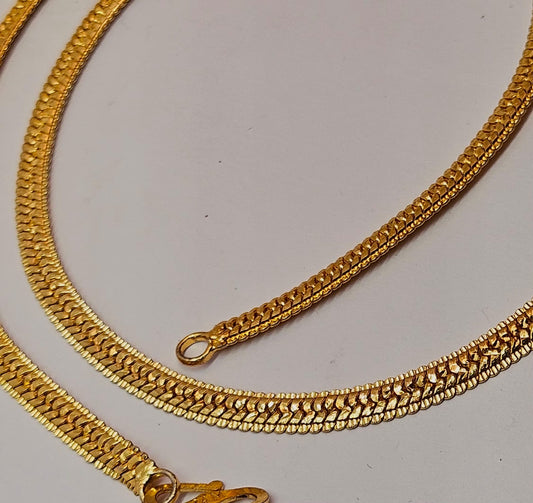 Gold polish Snake chain - Code VO04
