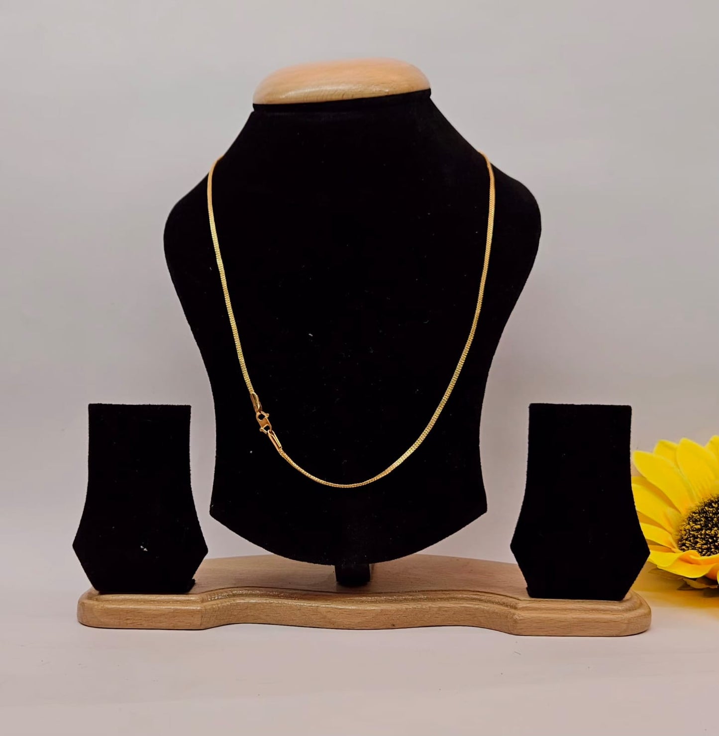 Premium Quality Two layer chain (With 18KRT Holmark ) - Code VO16