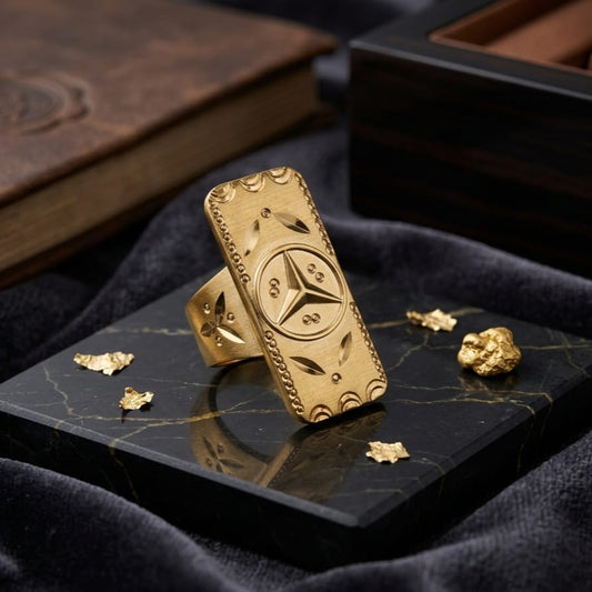 Heritage Star Bar Statement Ring – Code VO04