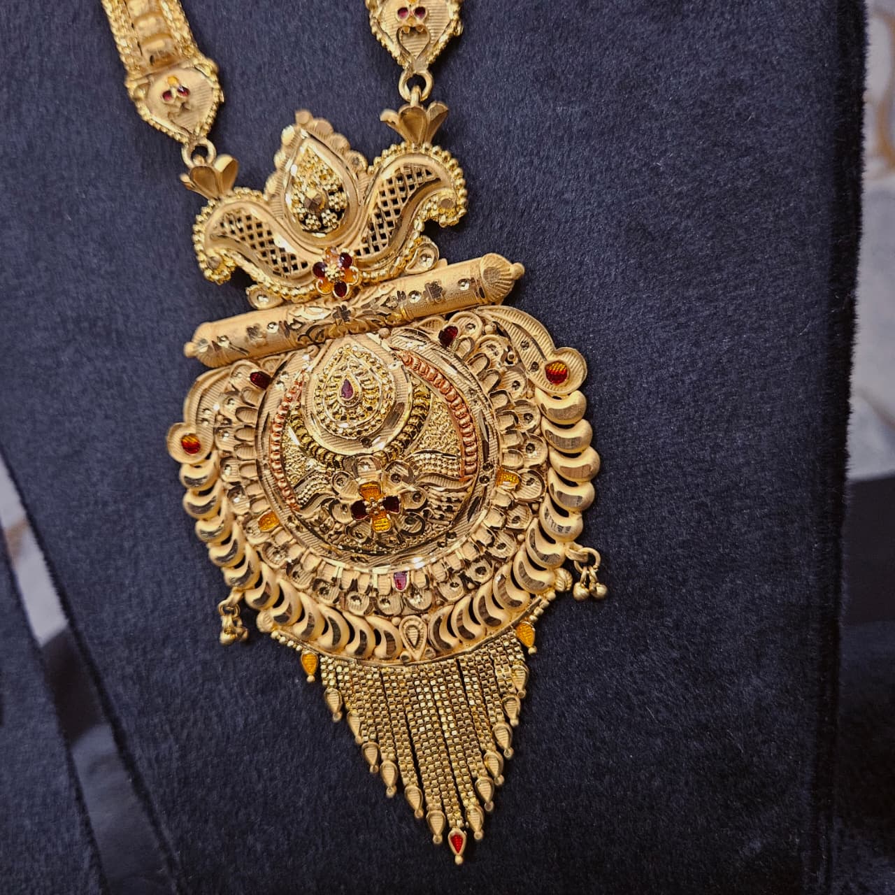 Lakshmi Royal Coin Pendant Necklace Set