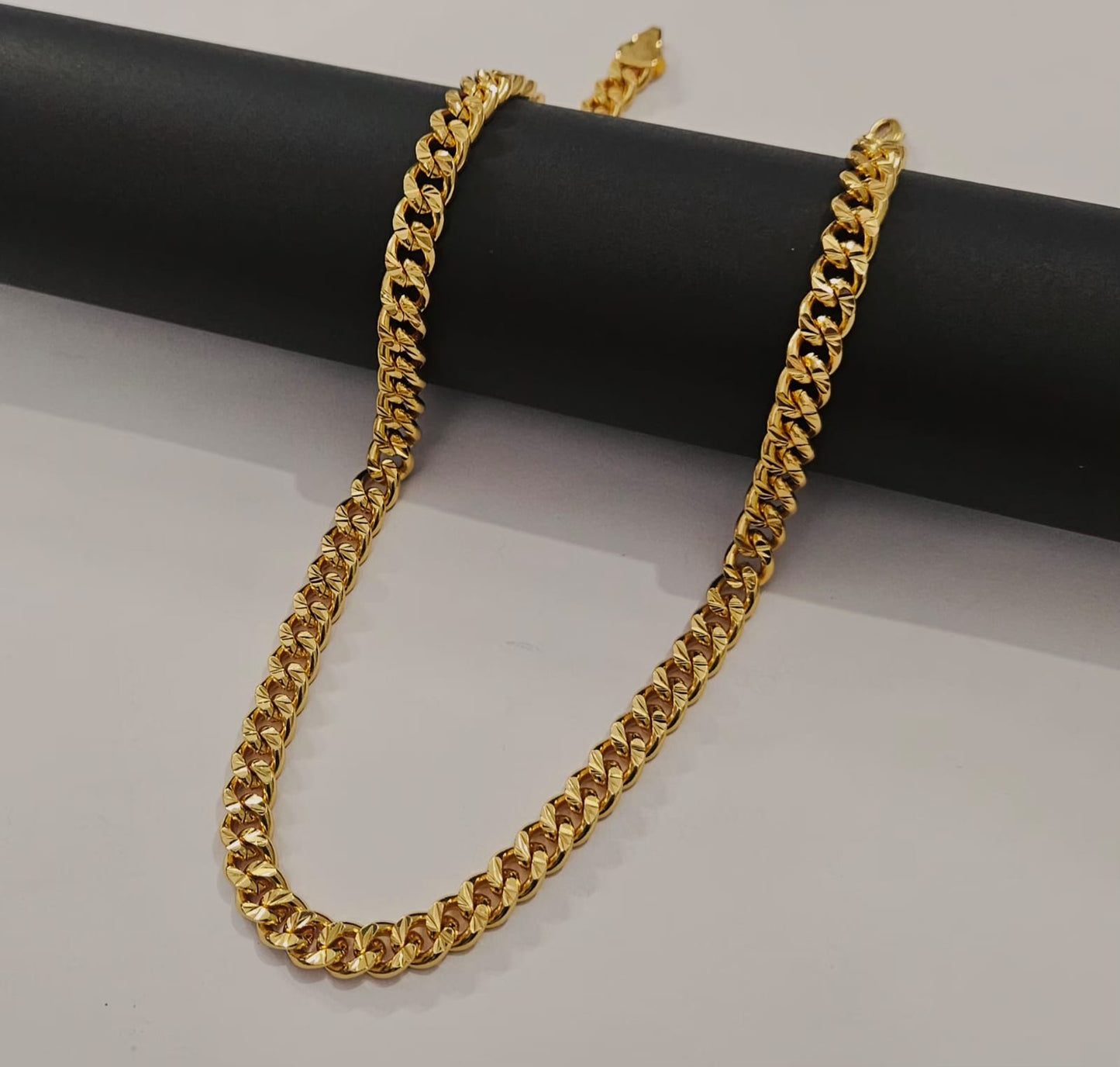 Popular Design Gold Plated Link Chain for Men - Code VO20