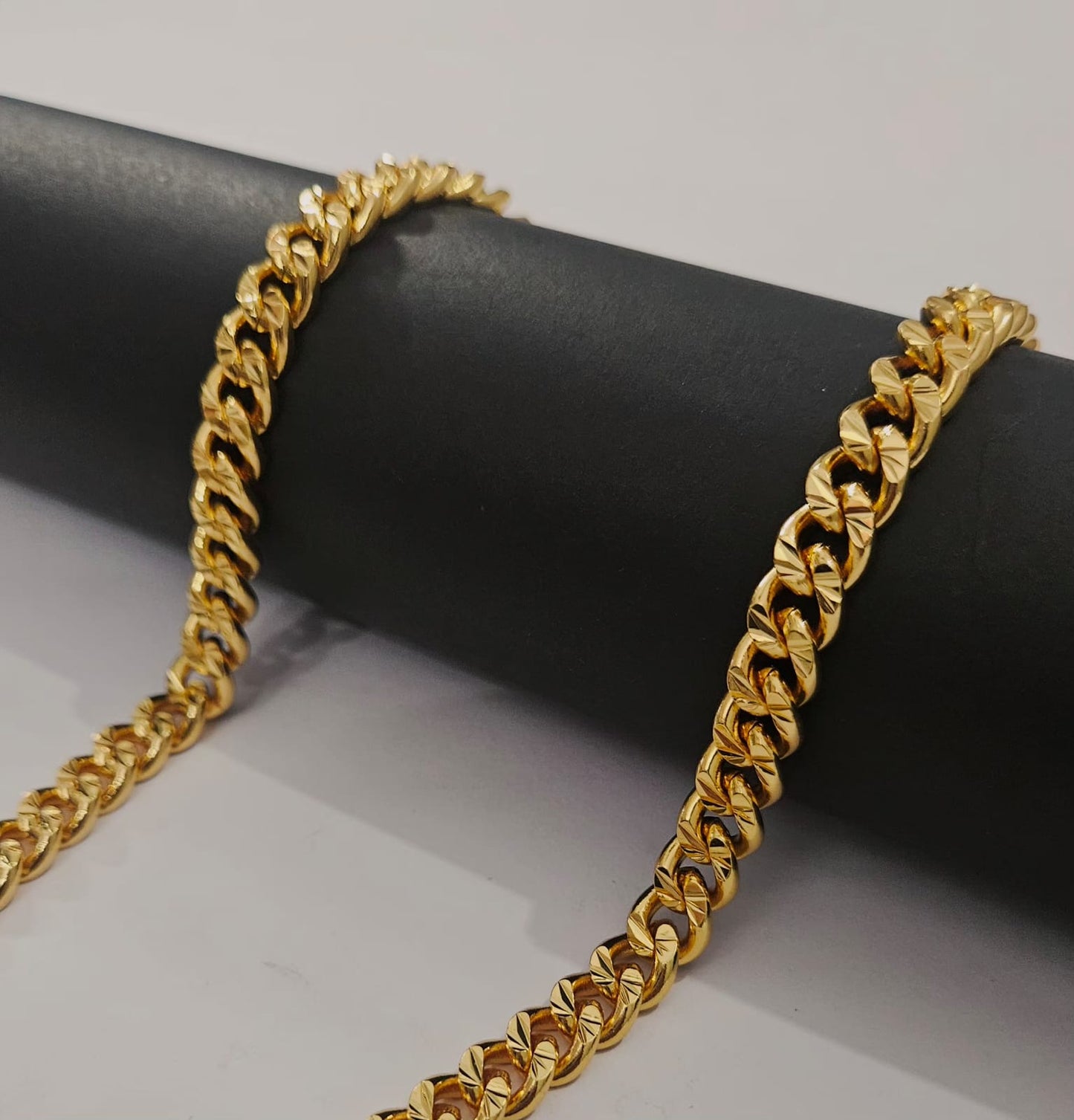 Popular Design Gold Plated Link Chain for Men - Code VO20