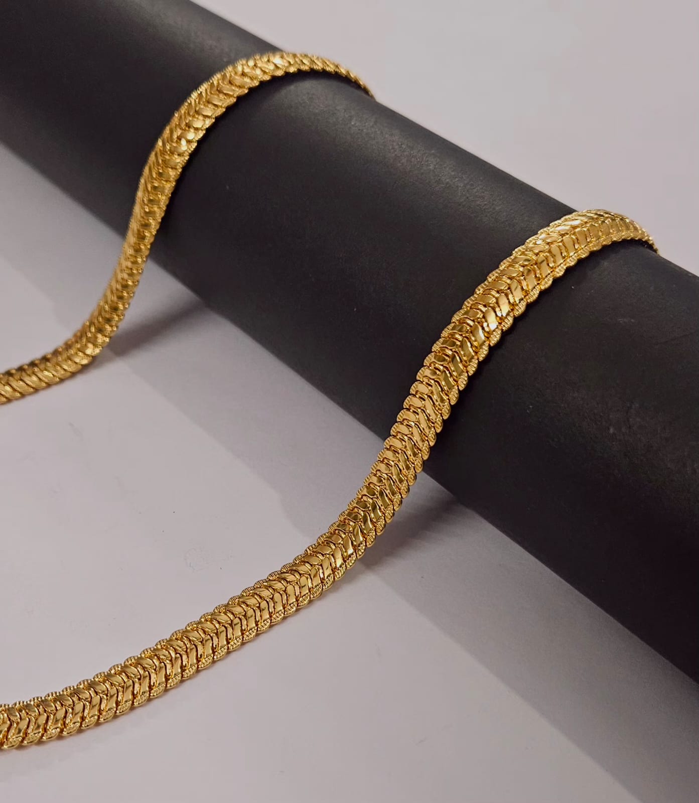 Trending Gold Plated Premium Quality Snake chain - Code VO18