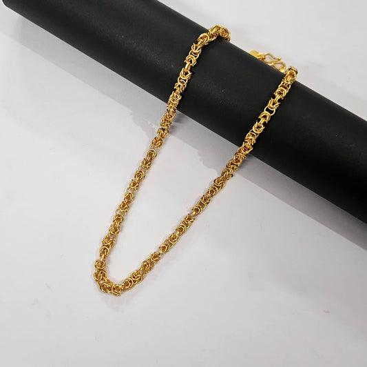Excellent Design Fancy Design High-Quality Gold Plated Chain for Men - Code V011
