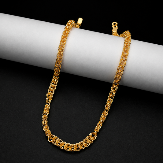 Premium quality round hollow chain VO12