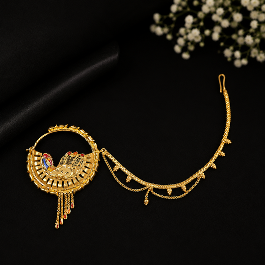 Peacock Bloom Nath – VO06