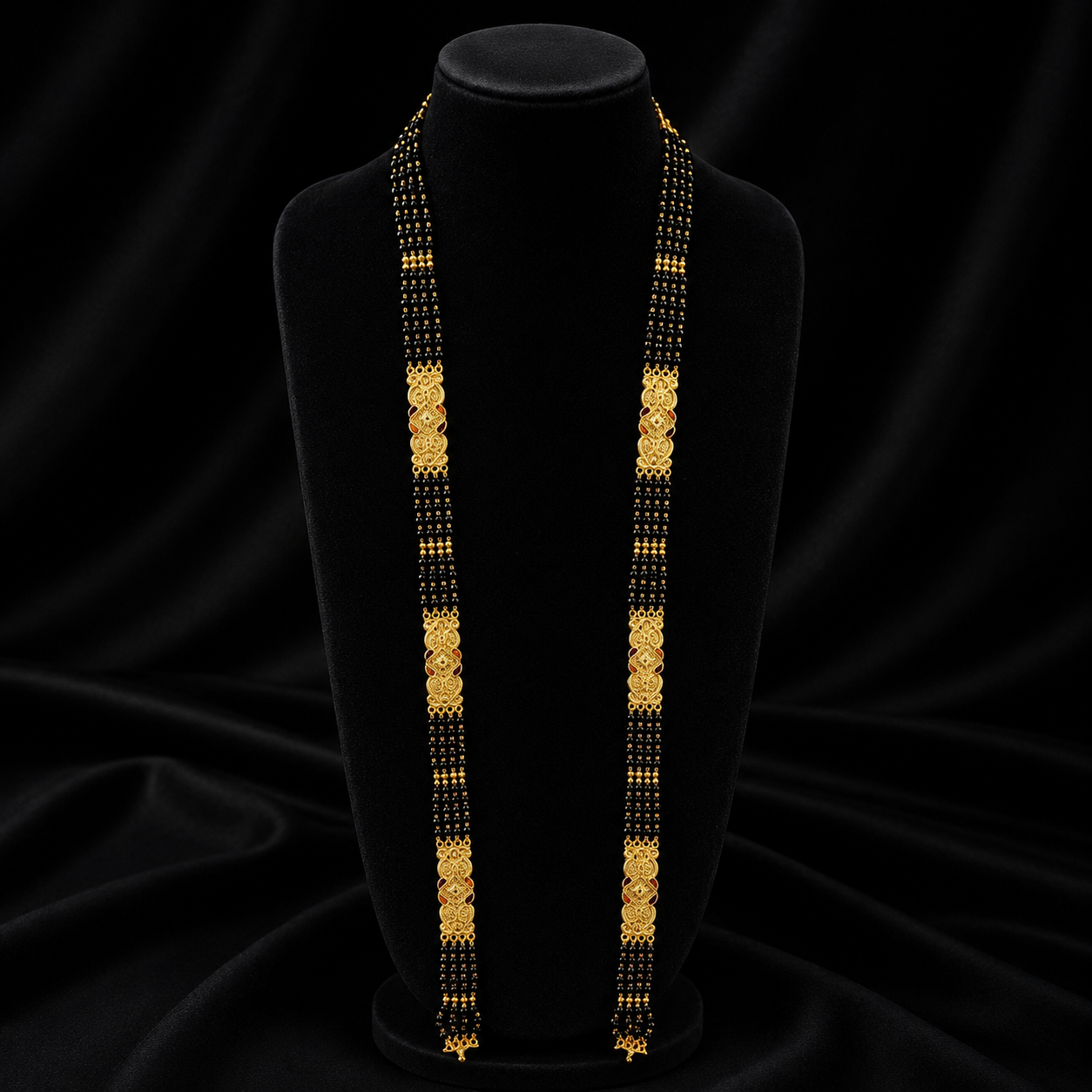 Antique Floral Mangalsutra dori