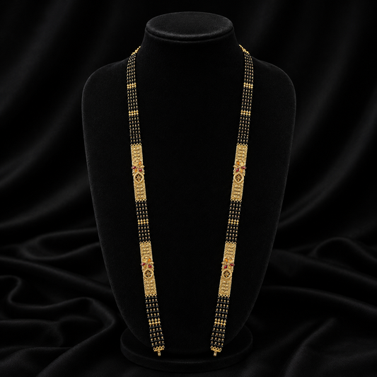 Gold plated Royal Heritage Mangalsutra dori